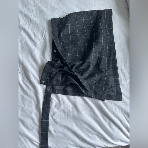 J.Crew Woolen Wrap-around Skirt size 2 - Picture 2 of 4